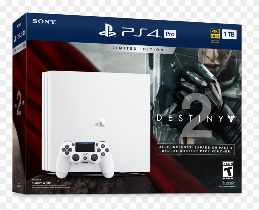 Playstation On Twitter - Ps4 Pro Destiny Edition Clipart #2424645