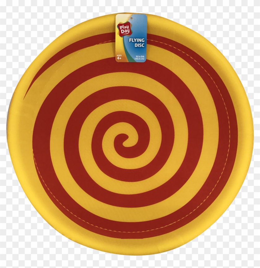 Play Day Big Jumbo Flying Disc, 16" Kaleidoscopic Red - Circle Clipart