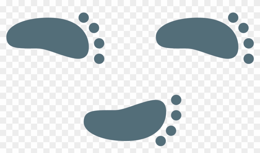 Transparent Footprints Next Step - Foot Step Png Clipart #2425987