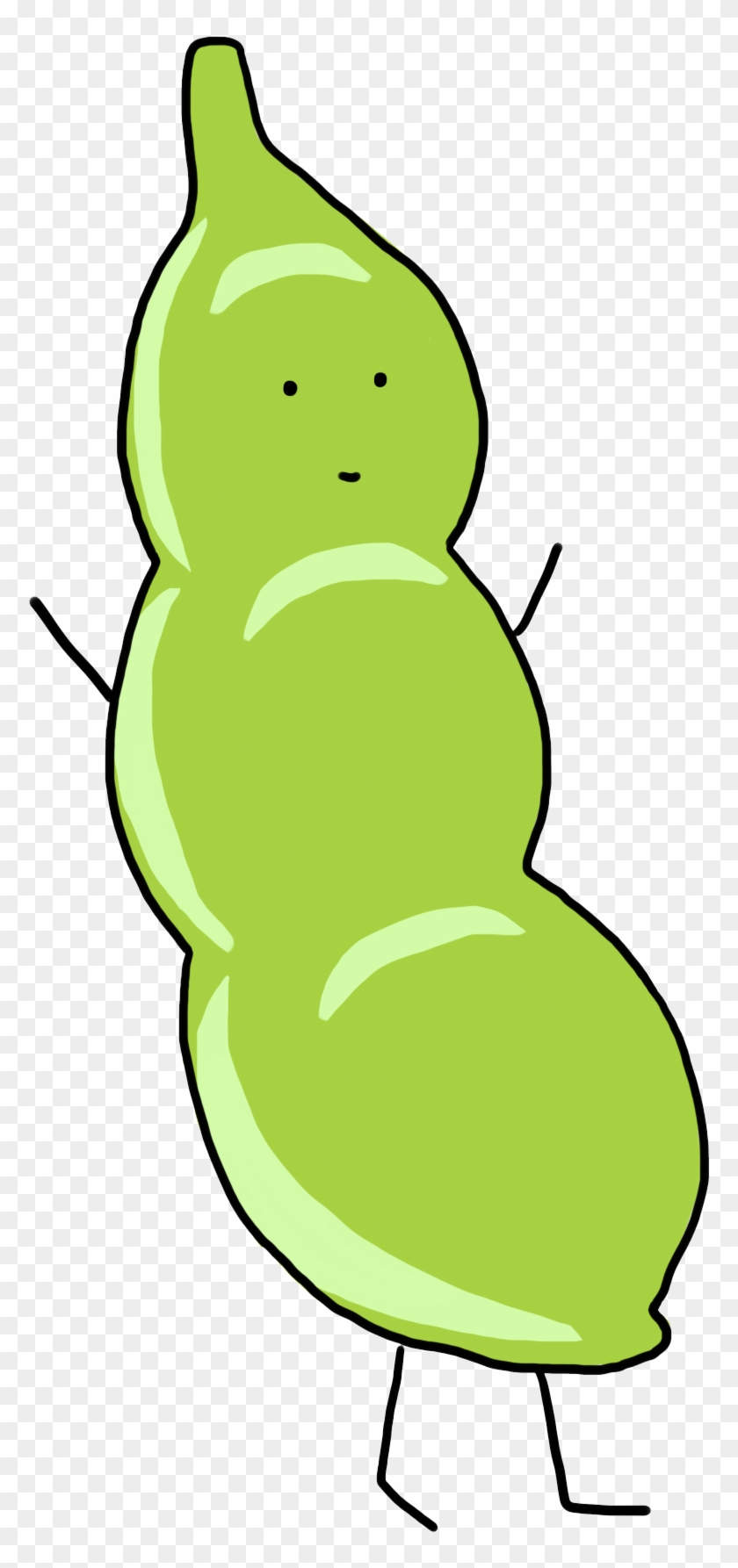 Peas Drawing Cute Clipart Free Download - Png Download