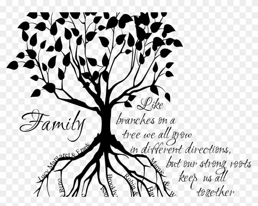 Family Tree Tattoo Clipart Pikpng