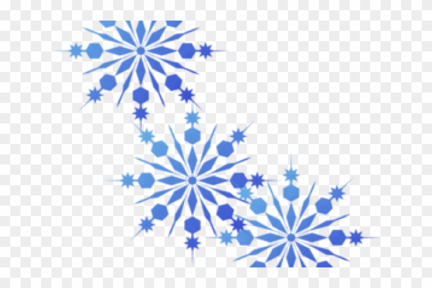 Snowflakes Clipart Vector - Snowflake Without A Background - Png Download #2426675
