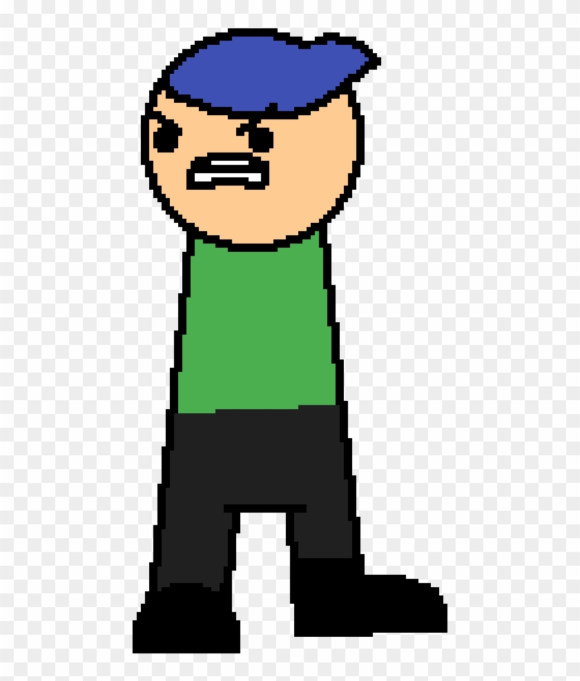 Angry Boy - Cartoon Clipart