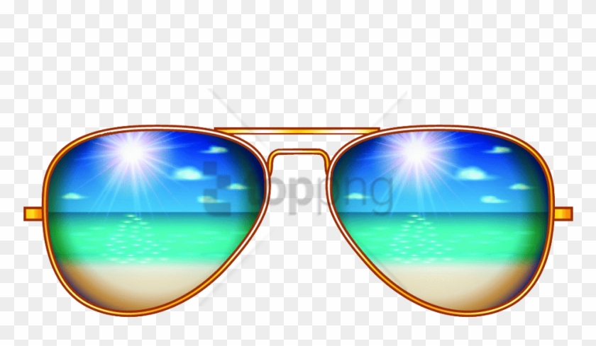 Free Png Sun Glass On Picsart Png Image With Transparent - Sun Glass Png Clipart #2427053