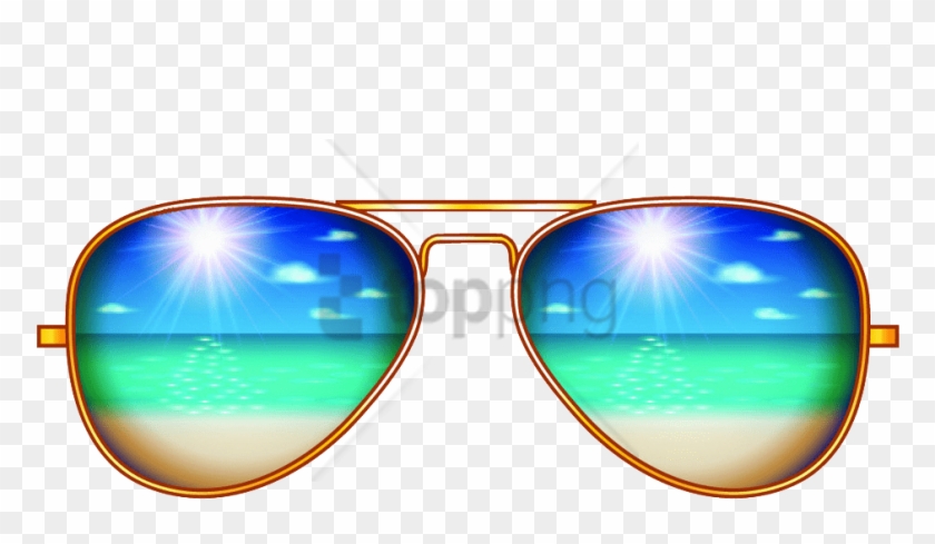 Free Png Sun Glass On Picsart Png Image With Transparent - Sun Glass Png Clipart
