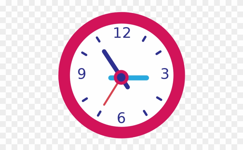 File - Clock Vector - Svg - Clock Clipart #2427177