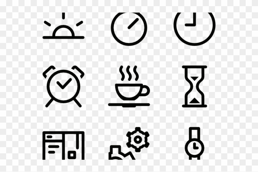 Free Clock Vector - Icon Clipart #2427358