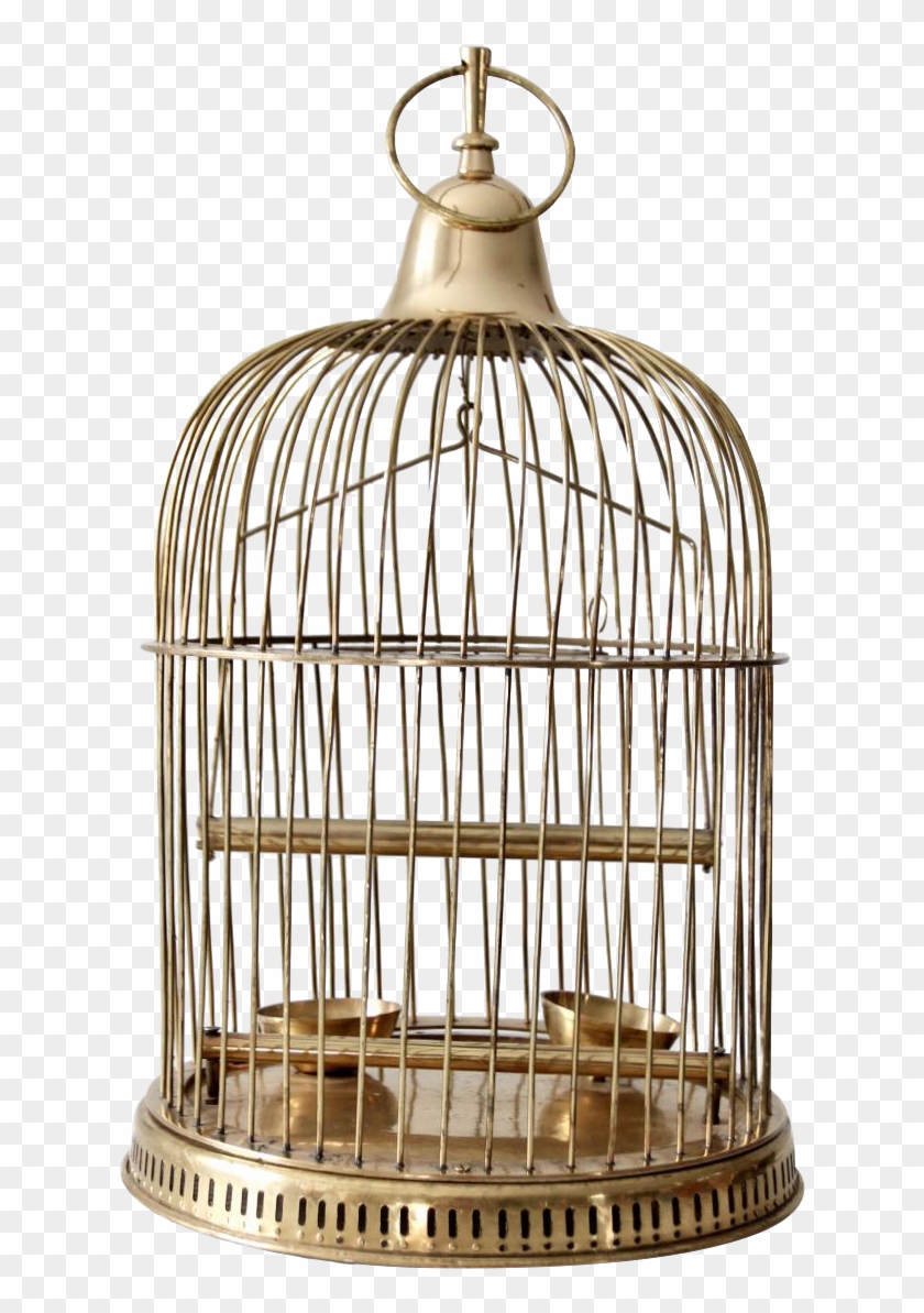 Vintage Bird Cage Png - Value On Vintage Brass Bird Cage Clipart #2427485