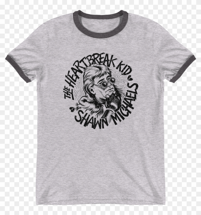 Shawn Michaels "heartbreak Kid Sketch" Unisex Ringer - Beto O Rourke T Shirt Clipart #2427522