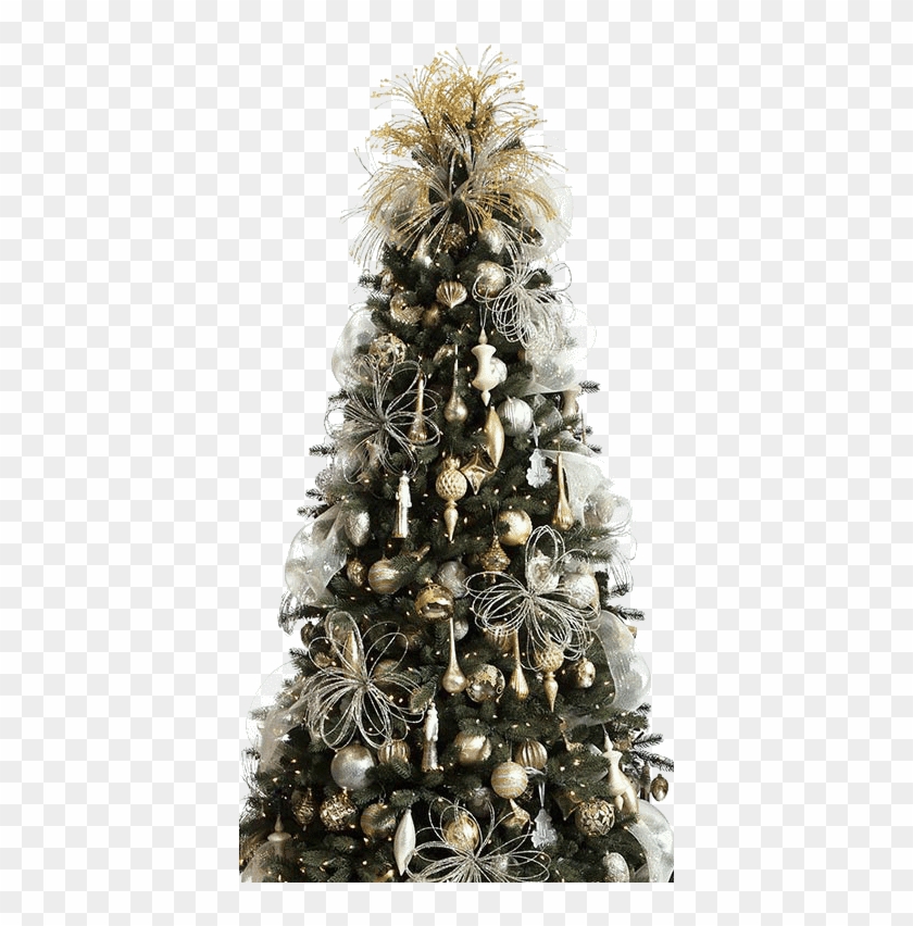 Beautiful Christmas Tree - Christmas Ornament Clipart #2427597