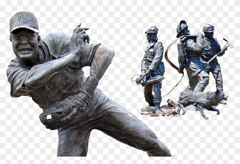 Selected Sculptures In The Usa And Abroad - Statue Clipart