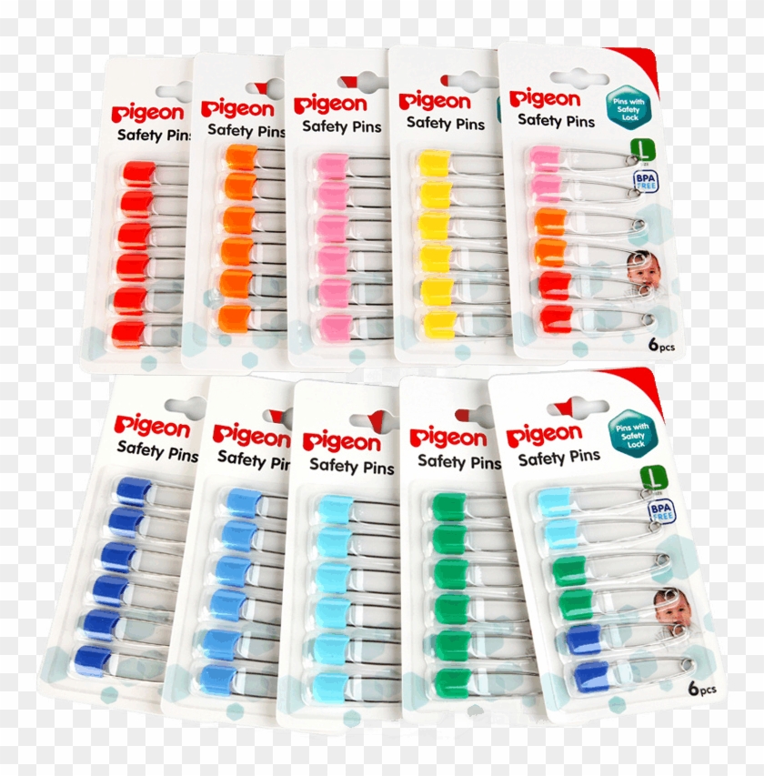 Pigeon Pigeon Safety Pin Baby Pin Child Baby Baby Safety - Plastic Clipart