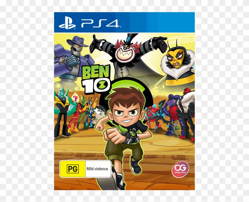 Ben Ten Game Ps4 Clipart