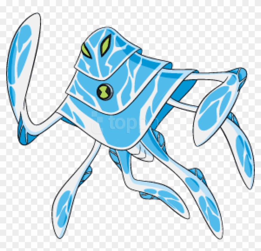 Free Png Download Ben 10 Ampfibian Png Images Background - Ben 10 Alien Ampfibian Clipart