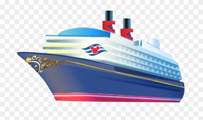 Disney Cruise Clip Art - Disney Cruise Ship Cartoon - Png Download