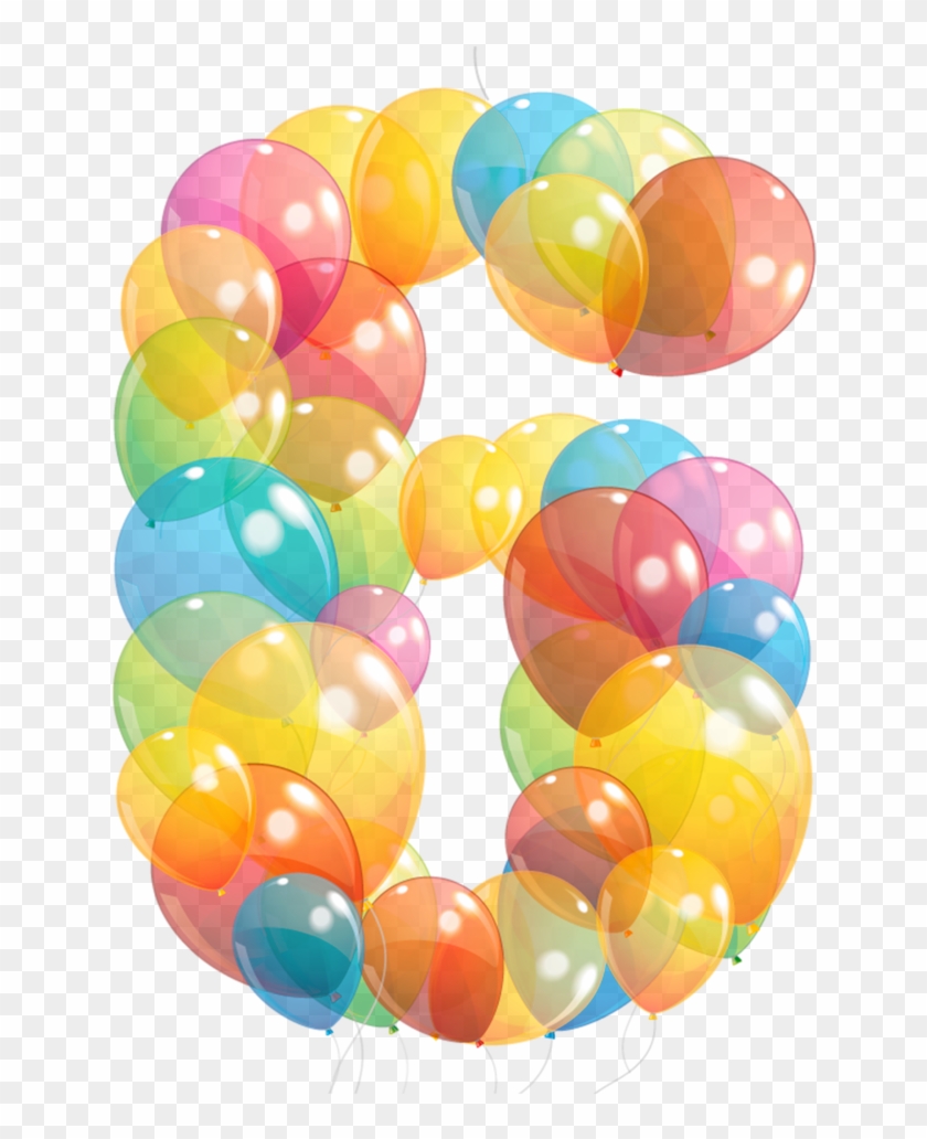 Numbers ‿✿⁀ Birthday Clips, Printable Numbers, Letter - Воздушный Шарик Png Transparent Png #2428155