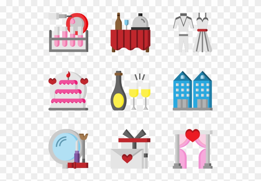 Wedding - Shopping Center Product Icon Clipart #2428165