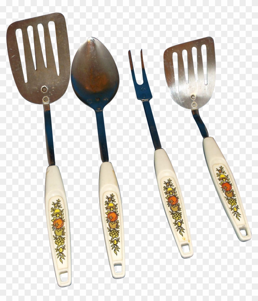 Foley Chrome Plated Spice Of Life Utensil Set Spatulas - Knife Clipart #2428288