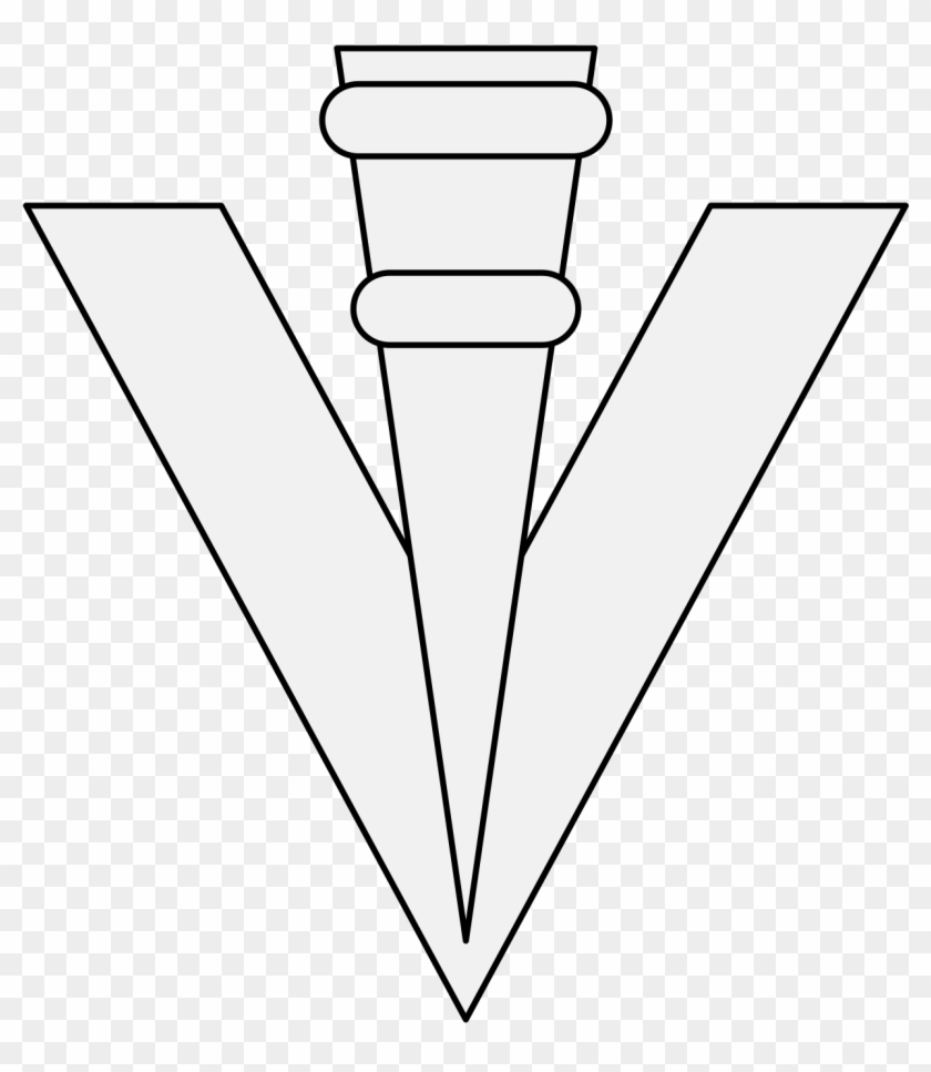Broad-arrow - Triangle Clipart