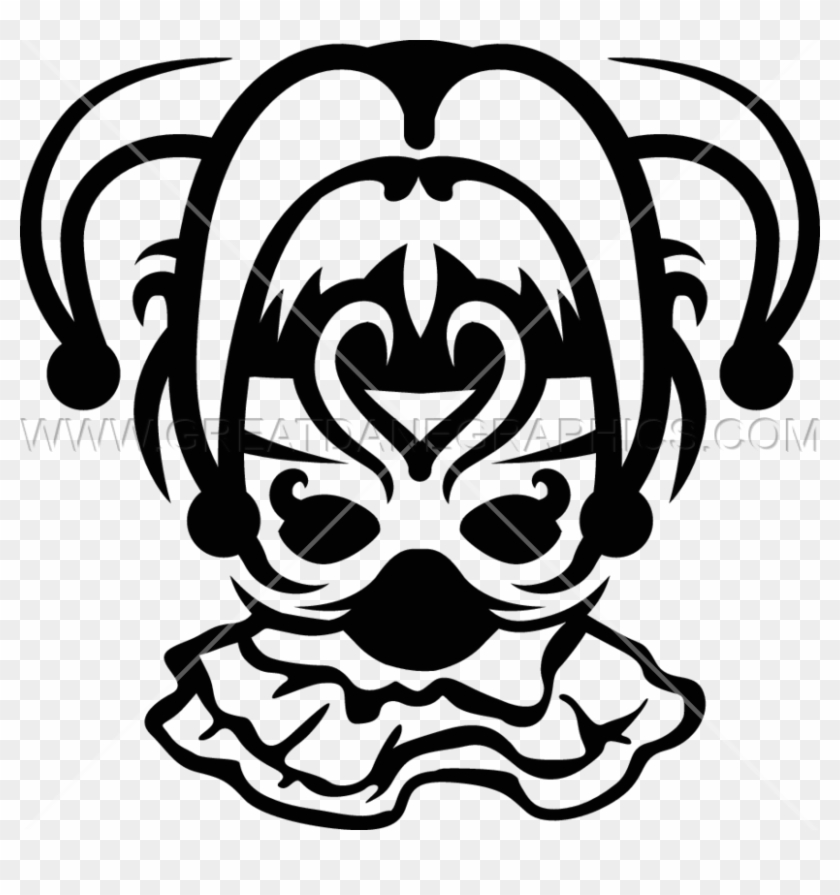 Mardi Gras Jester Mask - Illustration Clipart #2428494