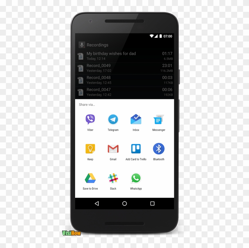 Andro#voice Record Apps 04 - Google Inbox Clipart