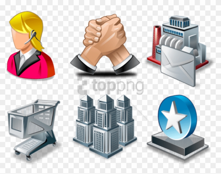 Free Png Free Business Icons - Icon Clipart #2428923