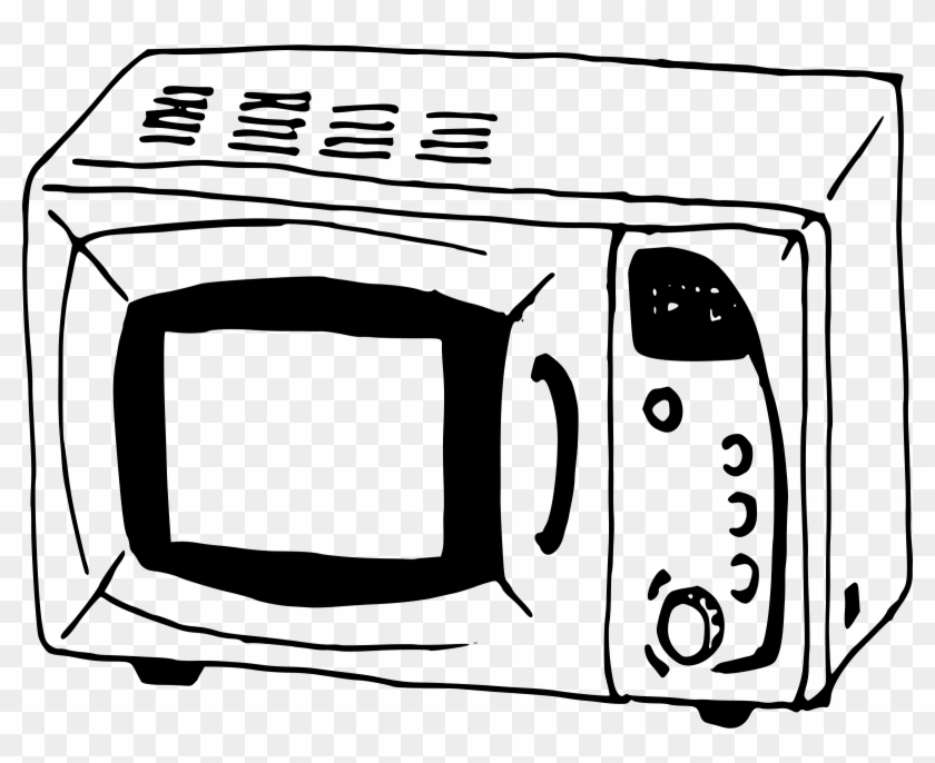 This Free Icons Png Design Of Micro Oven - Oven Clipart Black And White Transparent Png #2429020