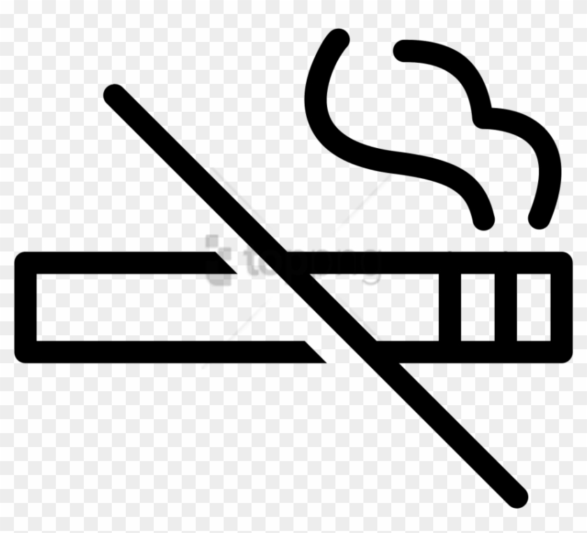 Free Png Palenie Zabronione Icon - No Smoking Icon Png Clipart #2429061