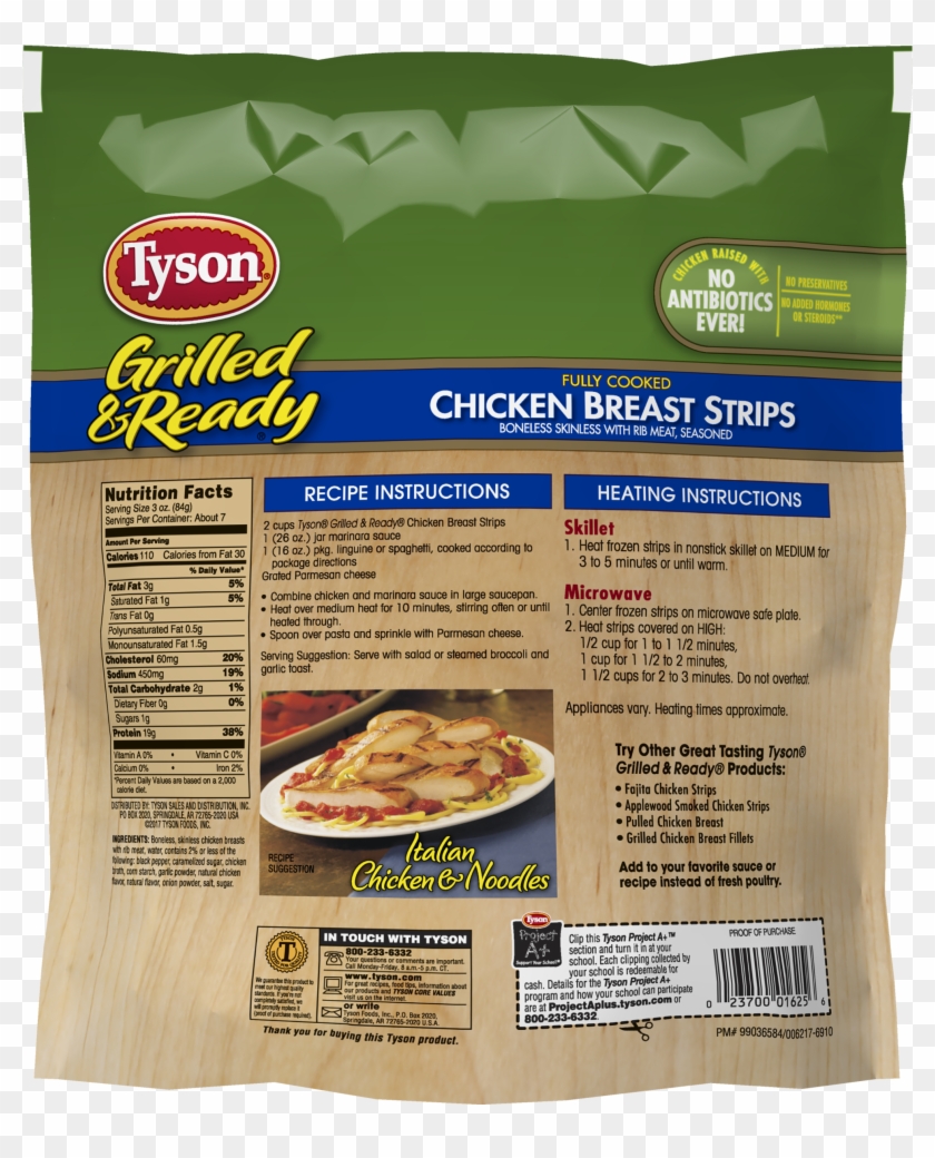 Tyson® Grilled & Ready® Fully Cooked Grilled Chicken - Tyson Chicken Clipart