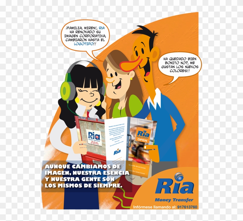 Nuevo - Ria Money Transfer Clipart #2429438