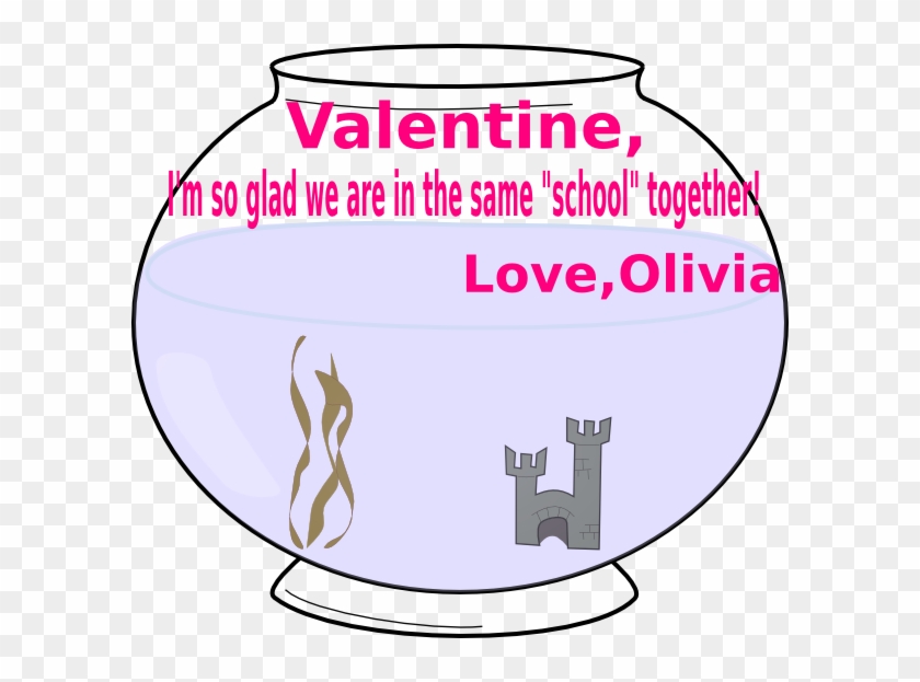 Small - Fish Bowl Clip Art - Png Download #2430110