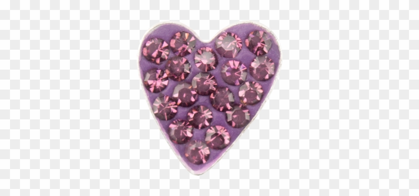 Ch2029 Purpleheart April Ffg Sku - Heart Clipart #2430180