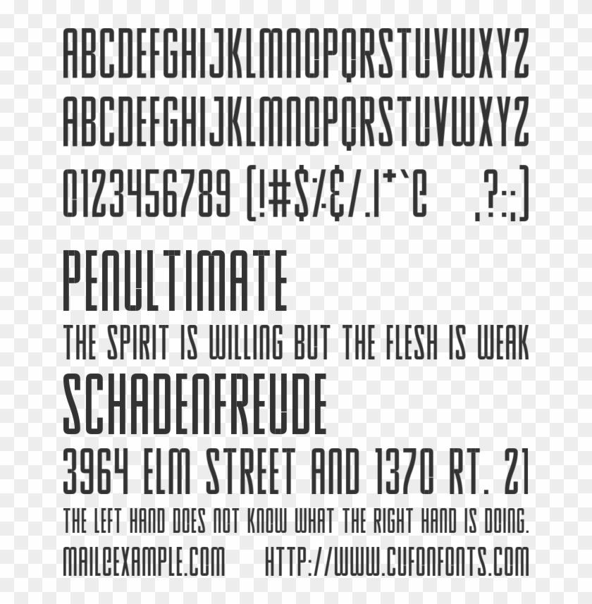 Skinny Sunbeams Font Preview - Font Clipart #2430403