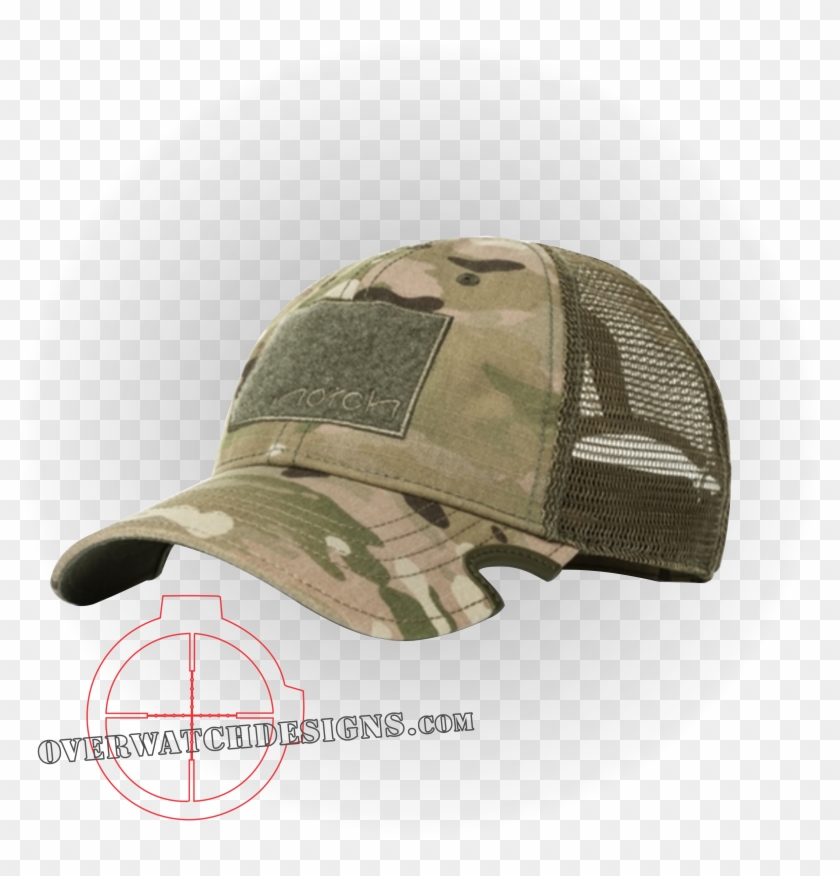 Multicam Notch Hat - Multicam Baseball Cap Notch Clipart