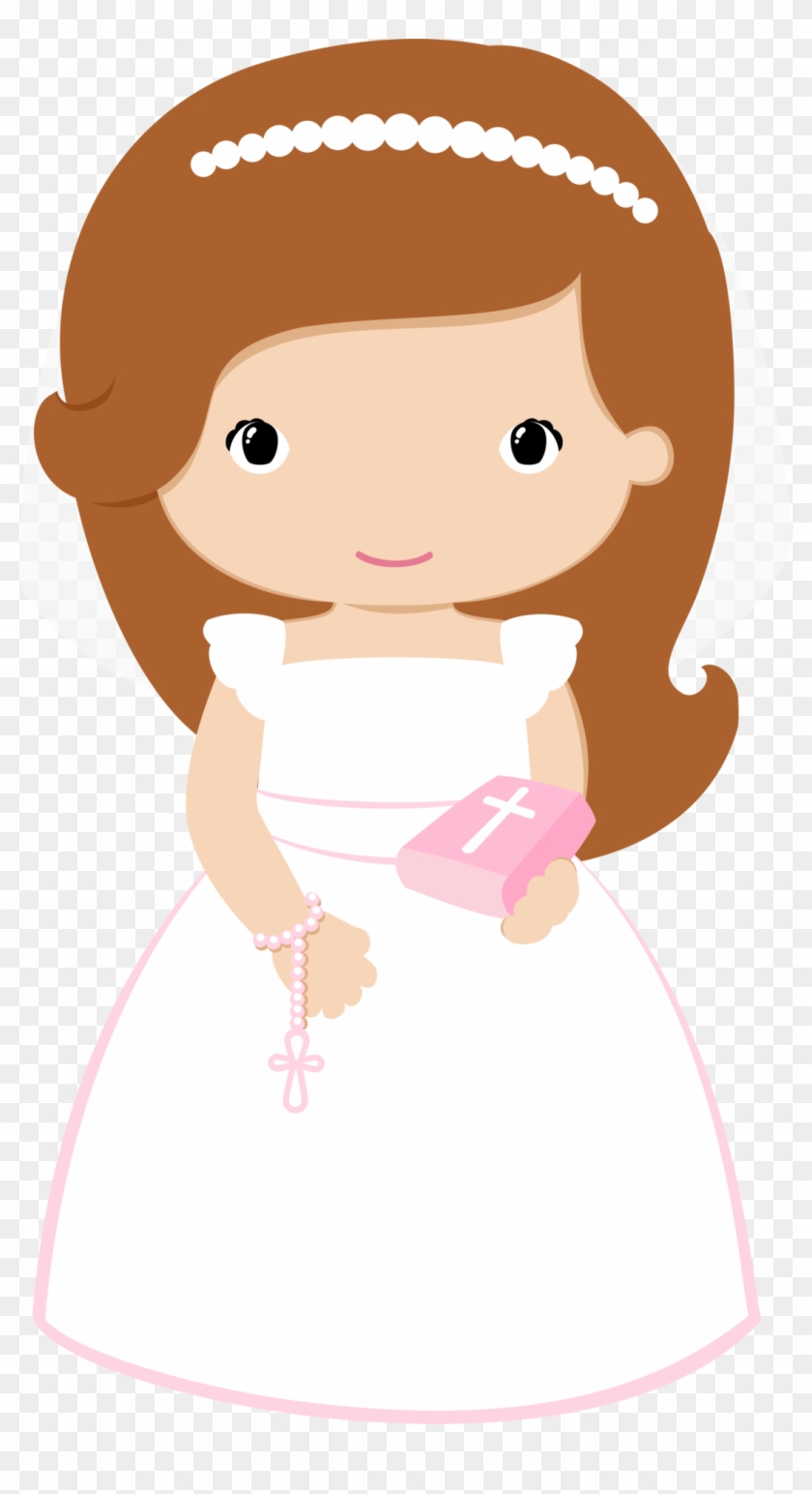 Ver Todas Las Imágenes De La Carpeta Png - Clipart Communion Girl Png Transparent Png #2431290