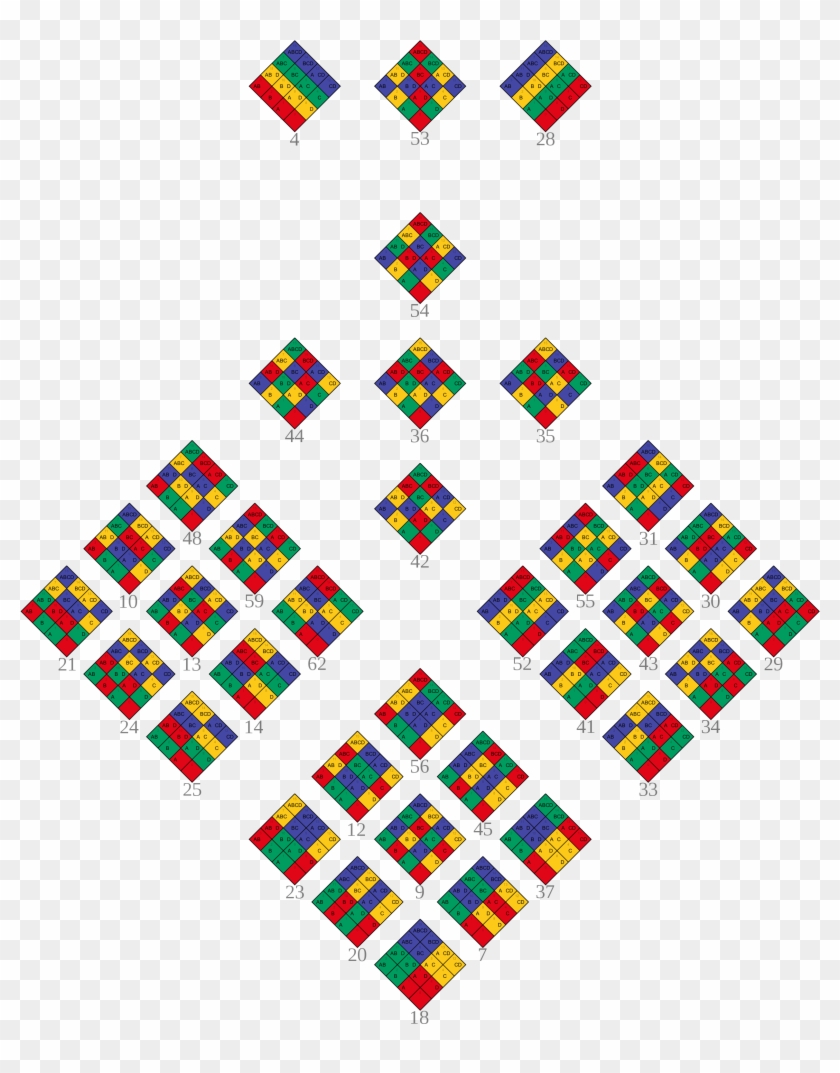 Jupiter Square Magic Sums Vectorial - Letterpress Palm Tree Wedding Invite Clipart #2431491