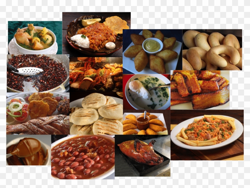 Turismo Gastronomico En Colombia Clipart