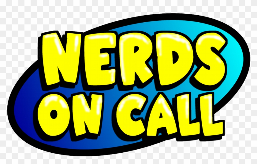 Logo From Nerds On Call Computer Repair In Sacramento, - Nerds On Call Logo Clipart #2432107