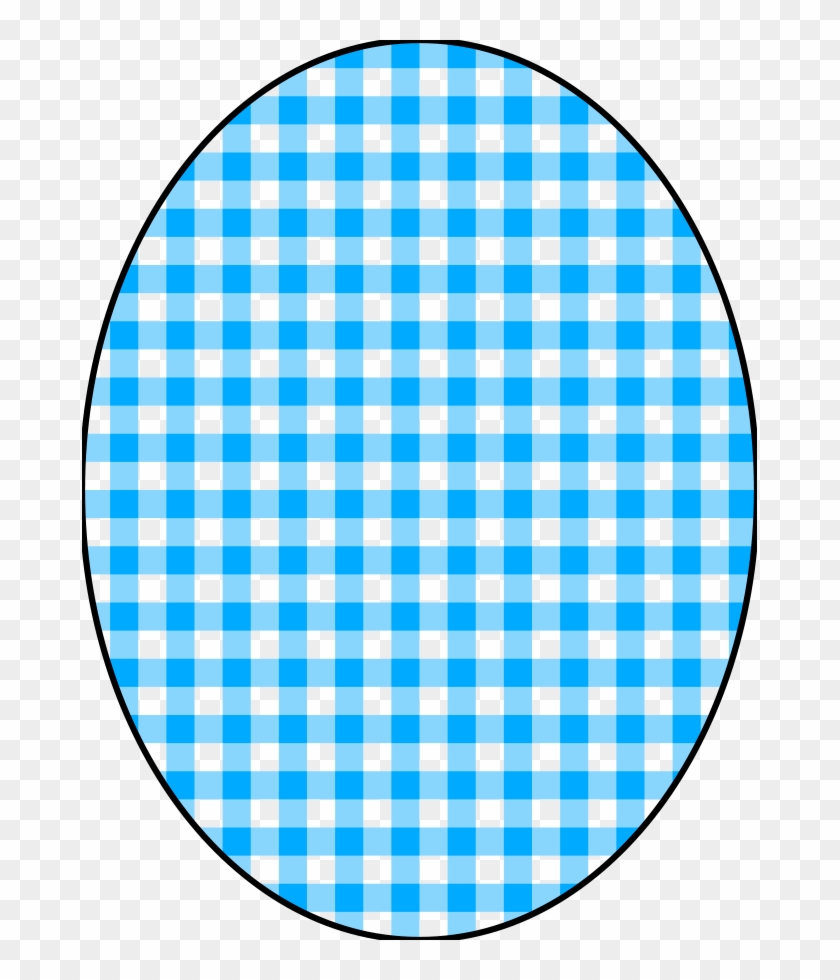 Checkered Vichy 04 Blue Png - Vichy Pattern Clipart #2432137