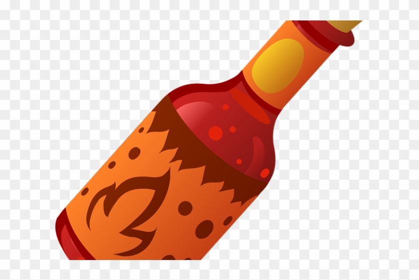 Pepper Portable Drunk Border Hot Graphics Barbecue - Hot Sauce Clipart Png Transparent Png #2432349