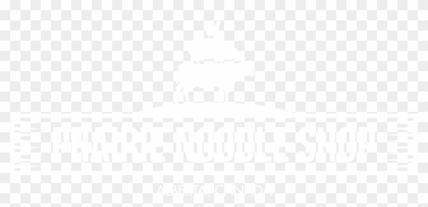 [white]prairie Noodle Shop Logo B&w No Pattern Clipart #2432398