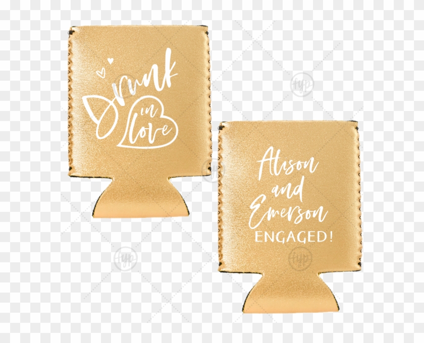 Drunk In Love Can Cooler Flat Can Cooler - Paper Clipart