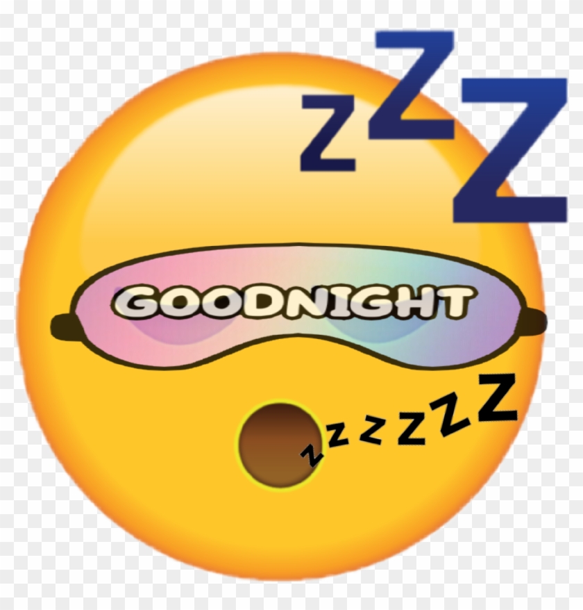 Sleep Goodnight Emoji Tired Bed Zzz Sleepingemoji Sleep - Copiar Y Pegar Emojis De Iphone Clipart