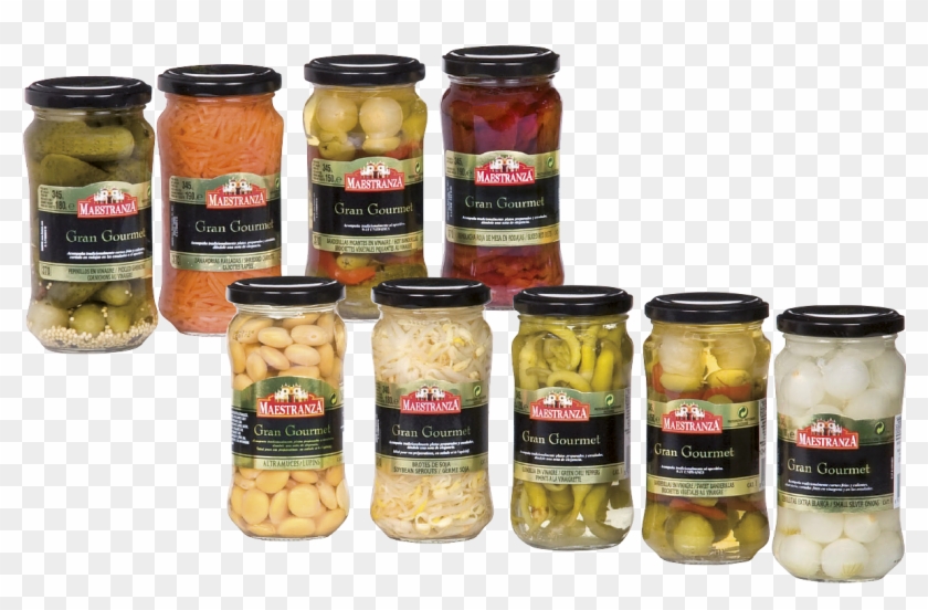 Pickles In Glass Jar - Productos Encurtidos Clipart #2433331