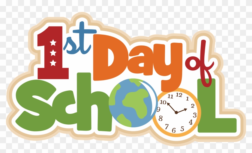 First Day Of School Clipart - First Day Of School 2019 - Png Download #2433340