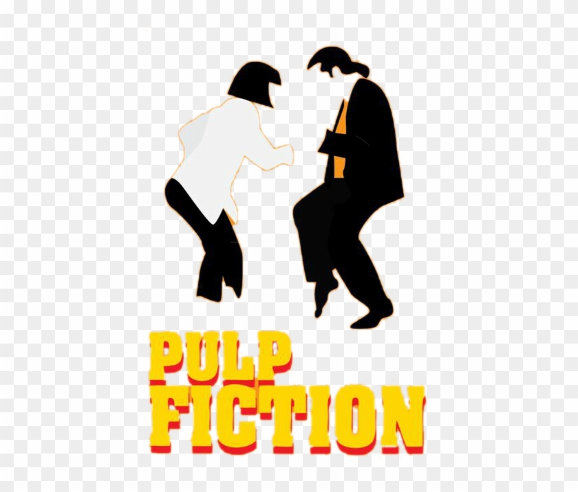 Wallace Dancing Mia Poster Creative T-shirt Dance Clipart - Pulp Fiction Dance Vector - Png Download #2433904
