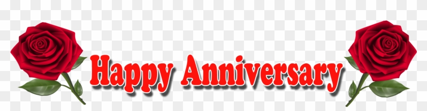Happy Anniversary Text Png Clipart #2434068