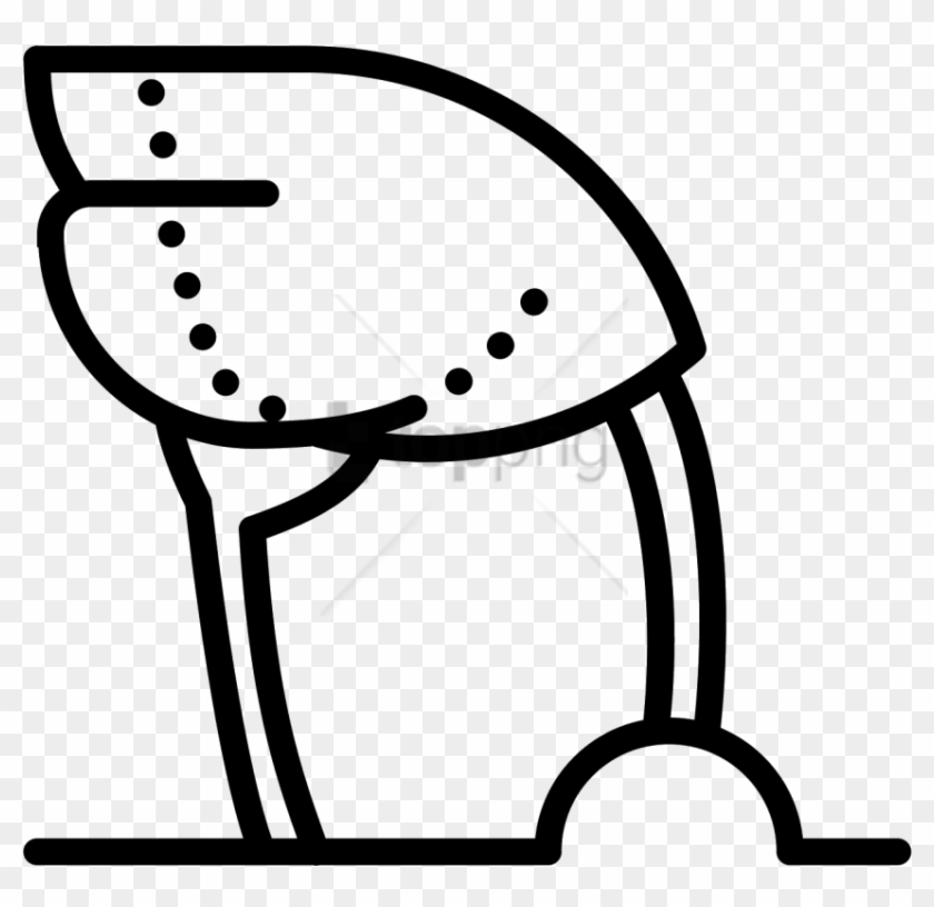 Free Png An Ostrich Head In The Sand Icon Is Shown Clipart