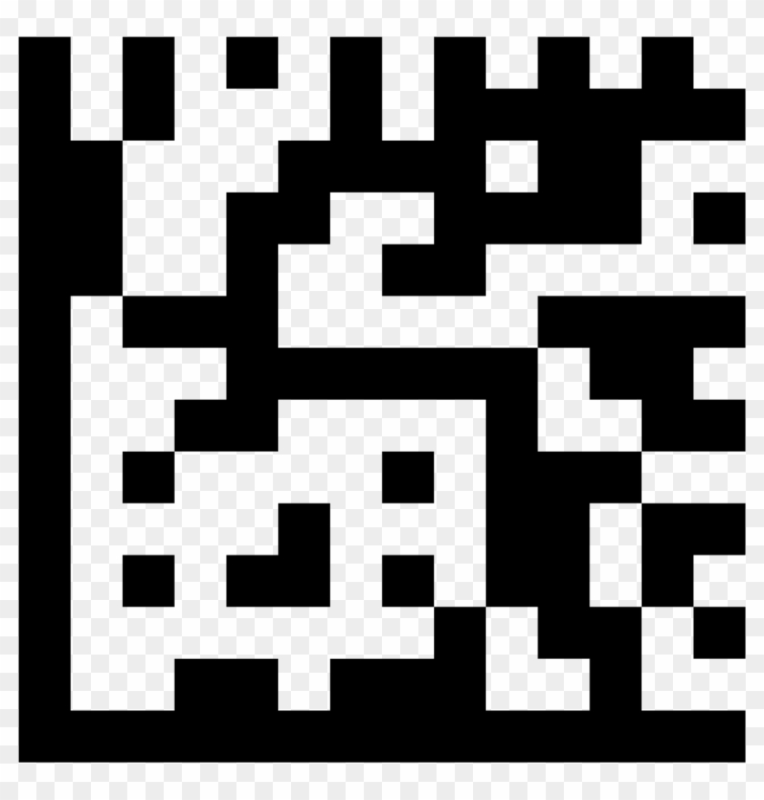 Data Matrix Icon Free - Datamatrix Icon Png Clipart