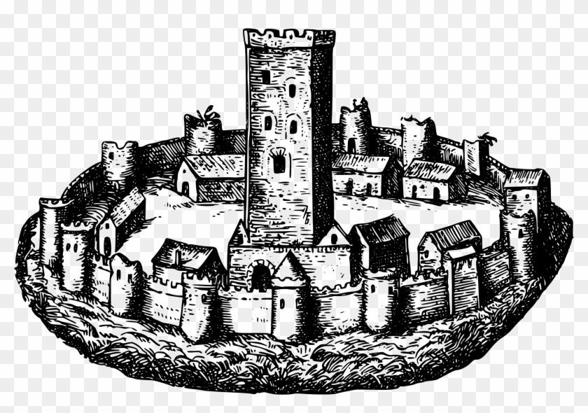 Medieval City Clipart - Png Download #2434599